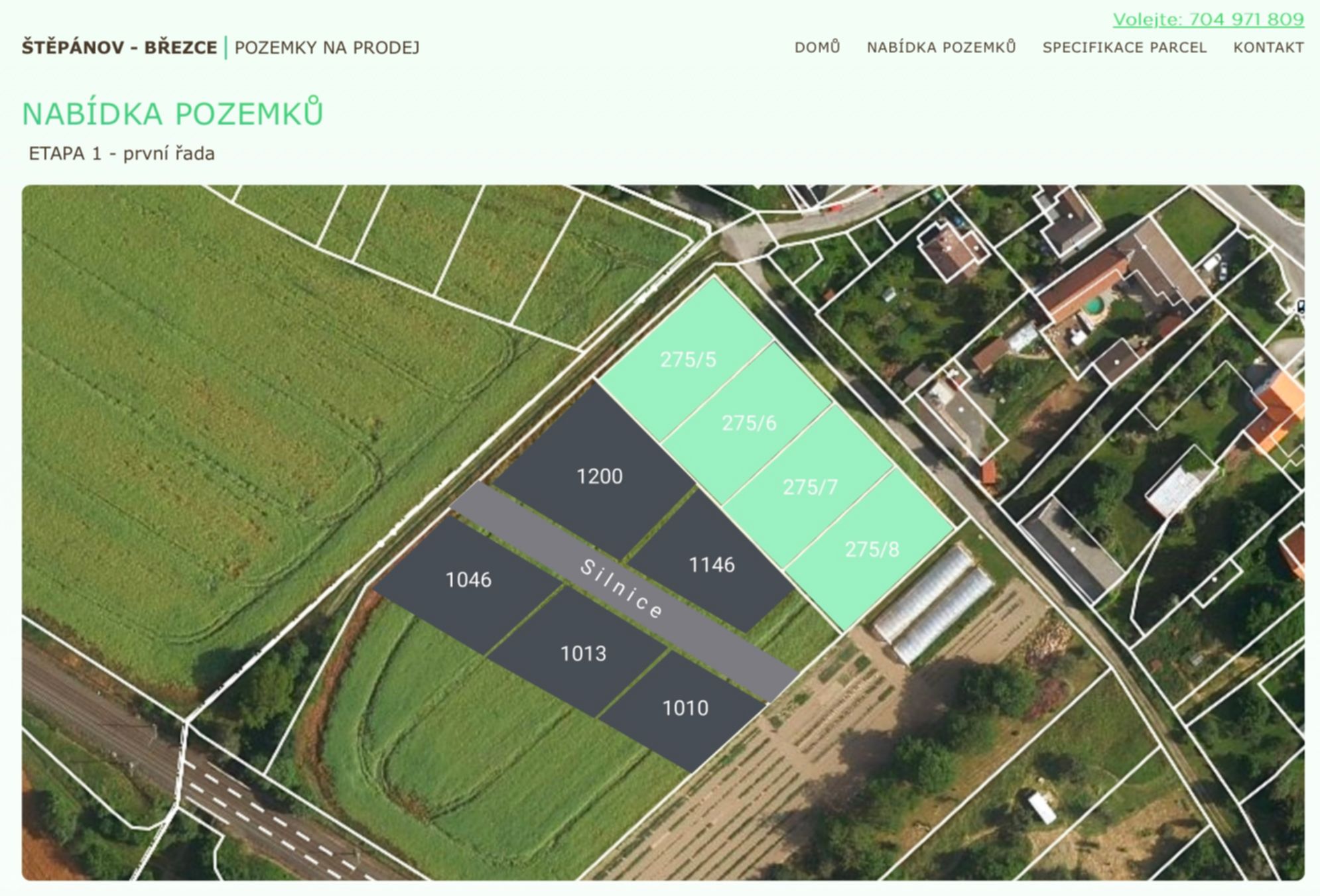 Nabízíme k prodeji 4 pozemky v klidné lokalitě Štěpánov – Březce, ideální pro ty, kteří hledají harmonii přírody a snadnou dostupnost do Olomouce. Tato nabídka je ideální pro ty, kteří plánují výstavbu domu a chtějí si realizovat své stavební plány v klidné a dobře dostupné oblasti.